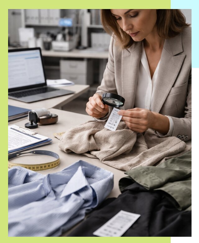 Сертификация одежды и текстиля в Кунгуре, быстрая экспертиза