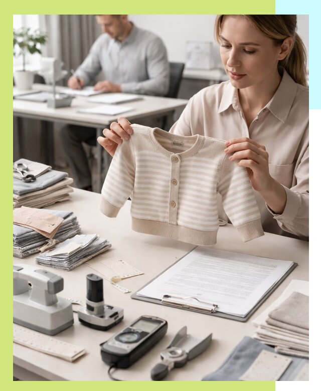 Сертификация детской одежды и текстильных изделий в Кунгуре