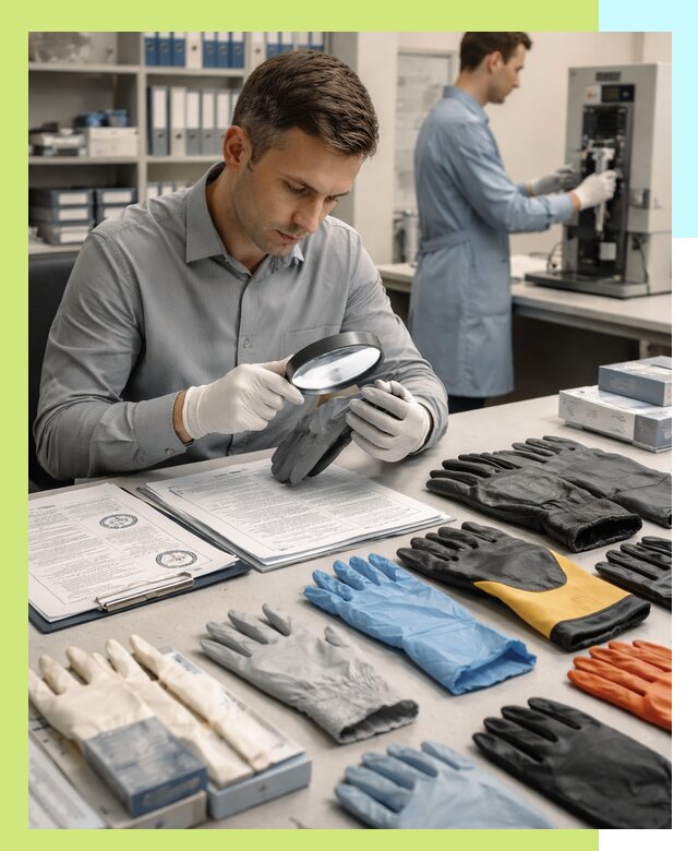 Сертификация перчаток и средств защиты продукции в Кунгуре