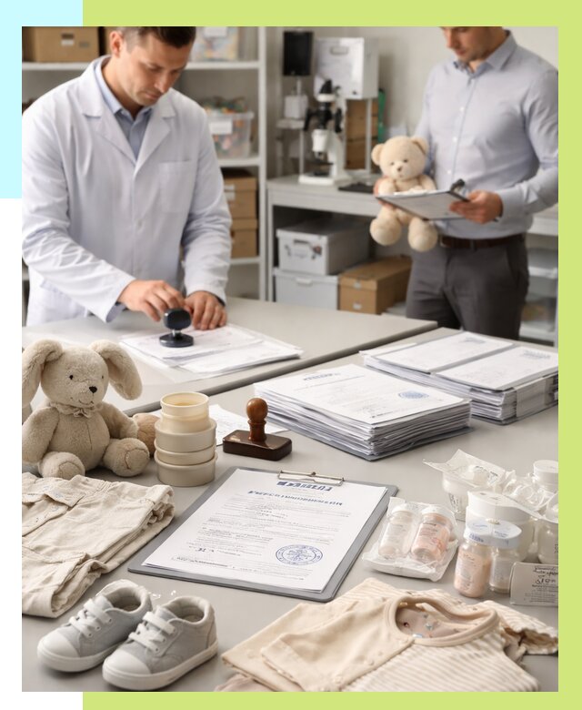 Сертификация детских товаров в Кунгуре от 15384 р. | Алешин-Кнг