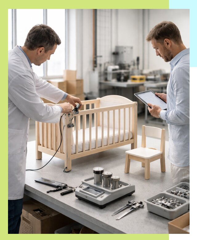 Сертификация детской мебели и проверка безопасности в Кунгуре