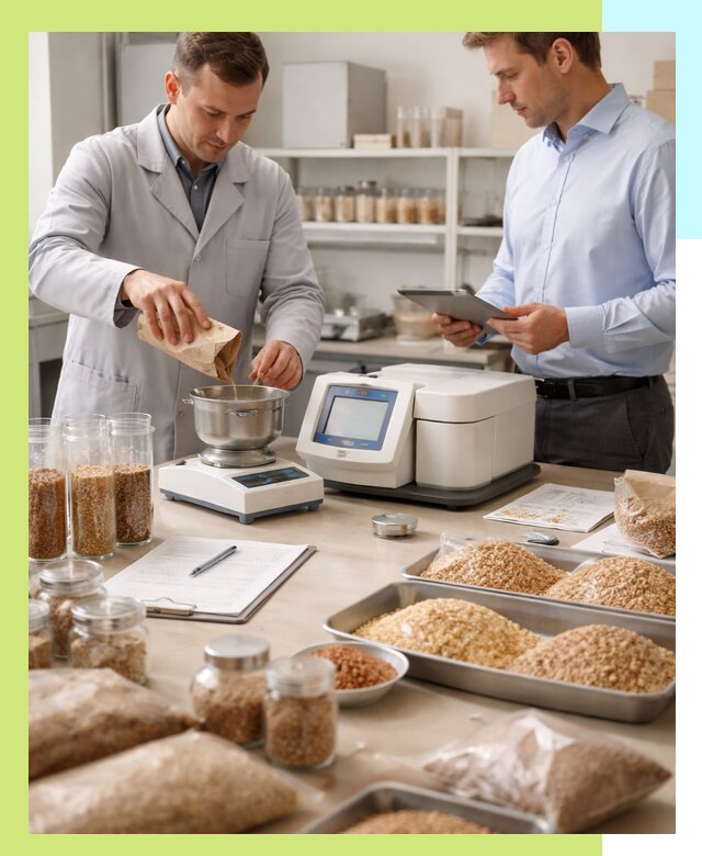 Сертификация зерна и зерновой продукции в Кунгуре для экспорта