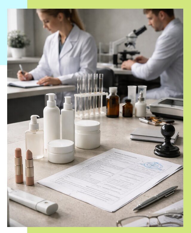 Сертификация косметики в Кунгуре от 20512 р. - Алешин-Кнг