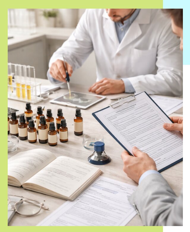 Сертификация эфирных масел и документация качества в Кунгуре