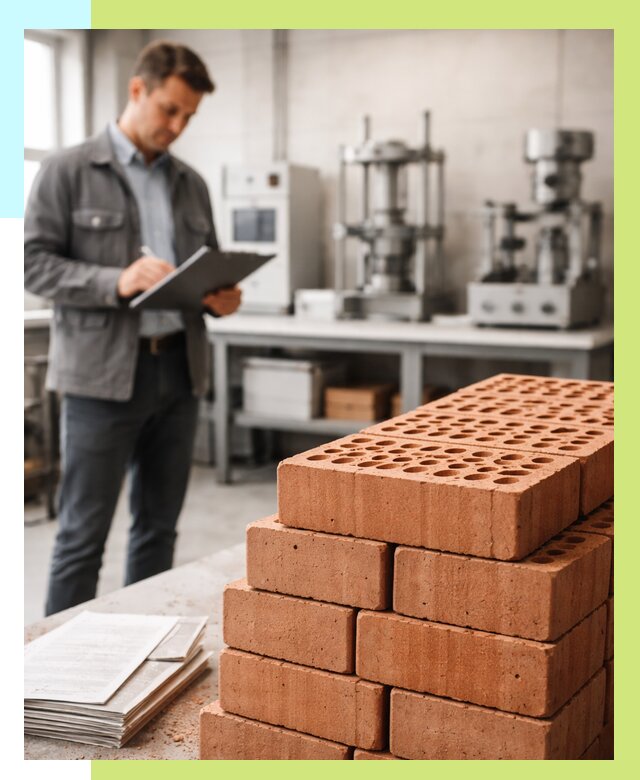 Сертификация кирпича в Кунгуре от 15384 р. | Алешин-Кнг под ключ