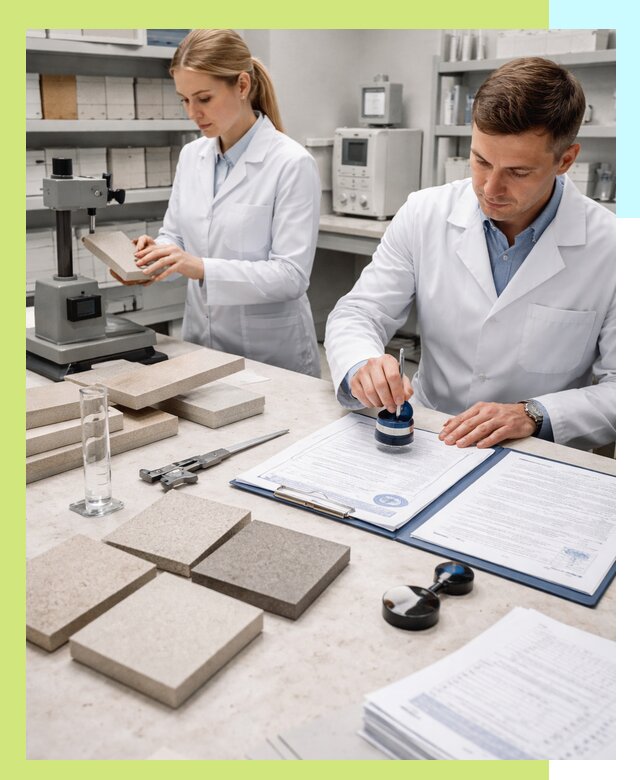 Сертификация плитки и керамики в Кунгуре с документами