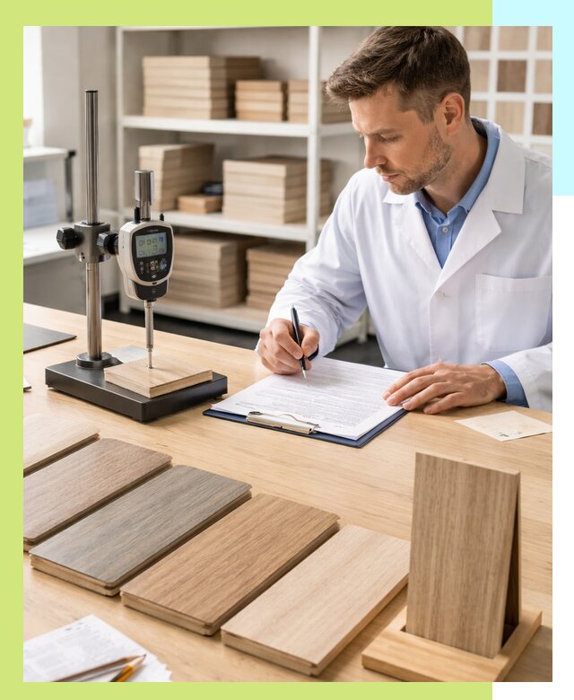 Сертификация ламината с испытаниями и оформлением документов в Кунгуре