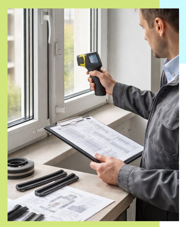 Сертификация окон в Кунгуре: испытания, сертификаты, декларации