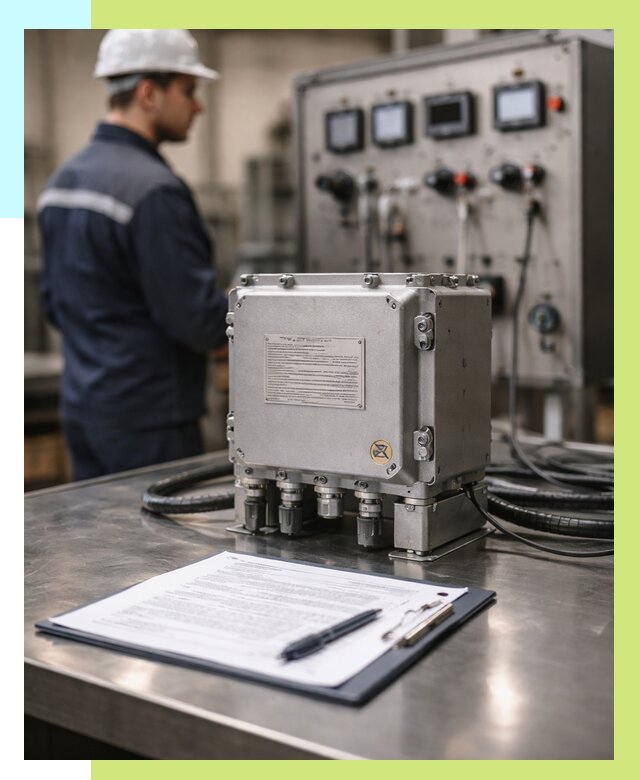 Сертификация взрывозащищенного оборудования в Кунгуре от 35896 р. | Алешин-Кнг