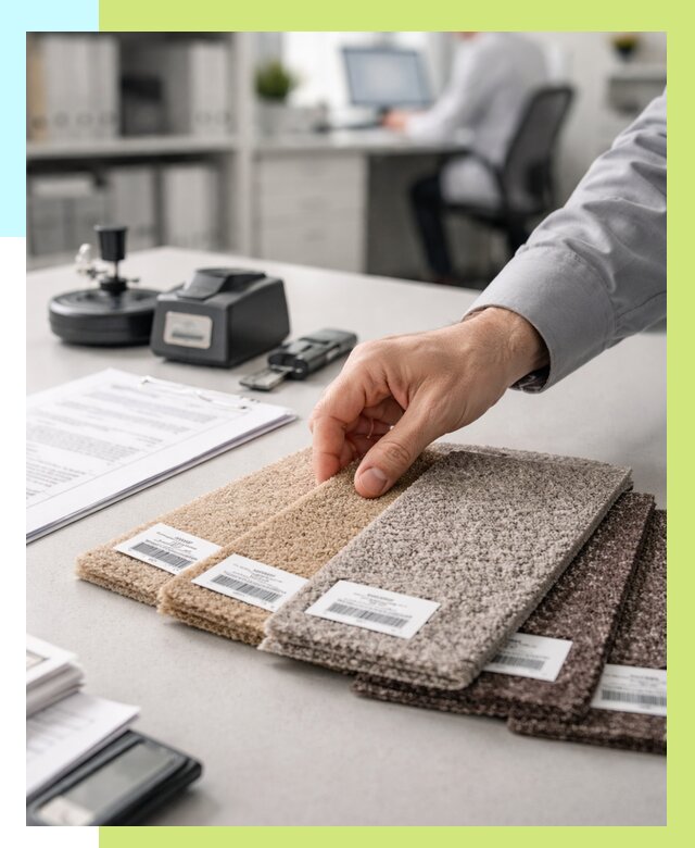 Сертификация ковролина в Кунгуре от 15384 р., Алешин-Кнг