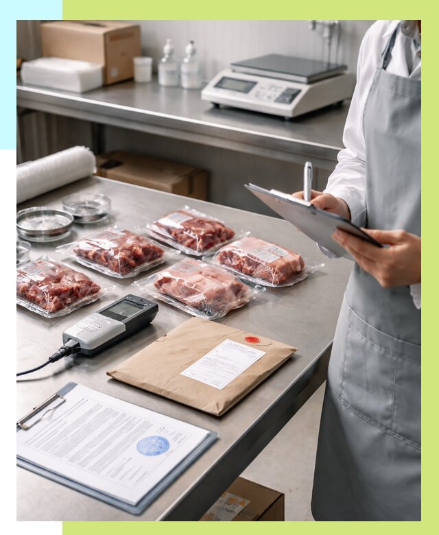Сертификат на мясо и декларация в Кунгуре от 8718 р. | Алешин-Кнг