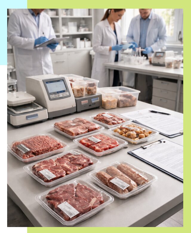 Сертификация мясной продукции в Кунгуре от 20512 р. | Алешин-Кнг