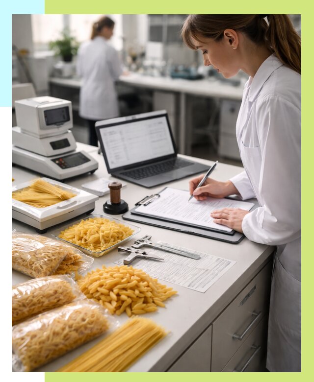 Сертификация макаронных изделий в Кунгуре от 15384 р. | Алешин-Кнг