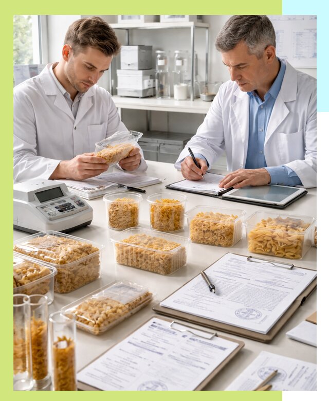 Сертификация макаронных изделий и технологической документации в Кунгуре