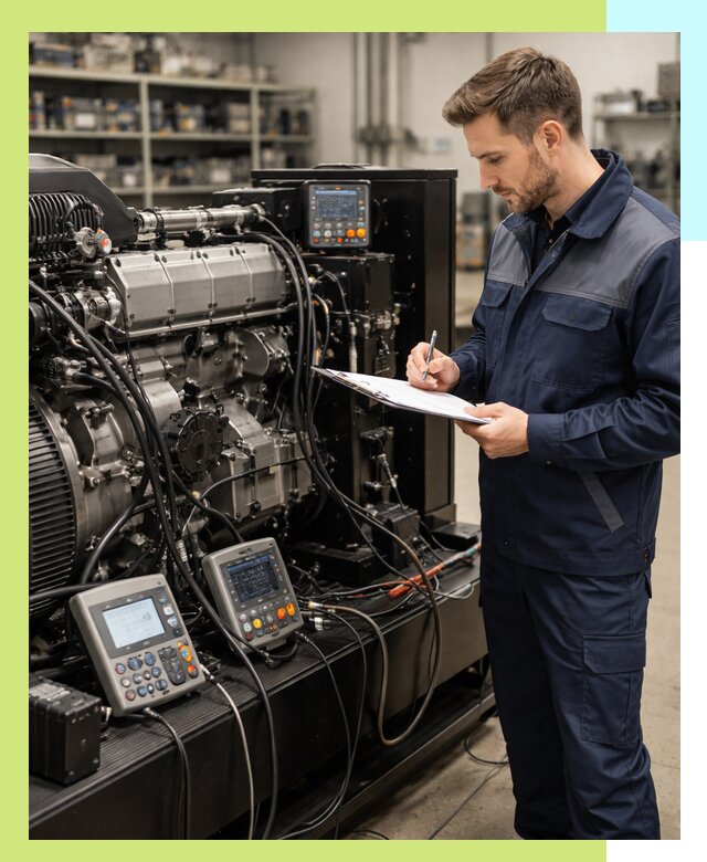 Сертификация дизельных генераторов и их оборудования в Кунгуре
