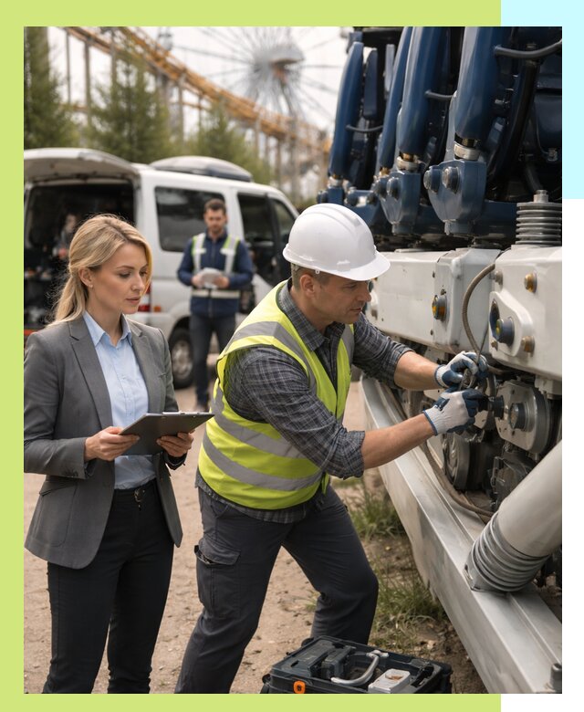 Сертификация аттракционов и проверка безопасности в Кунгуре