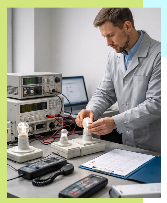 Сертификация ламп и светильников в Кунгуре по нормативам