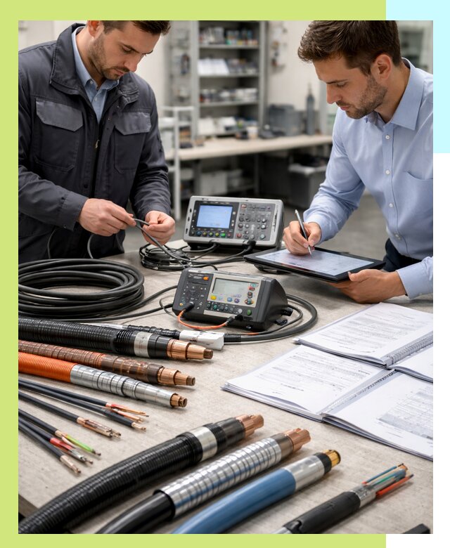 Сертификация кабеля и электропроводки в Кунгуре под ключ