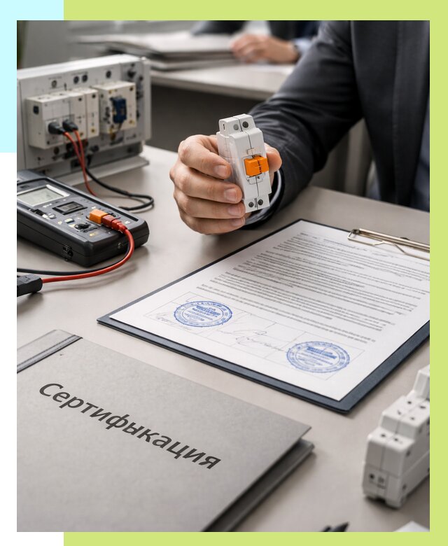 Сертификация выключателей под ключ в Кунгуре от 15384 р. | Алешин-Кнг
