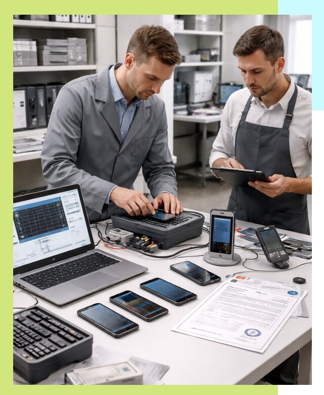 Сертификация мобильных телефонов и смартфонов в Кунгуре под ключ