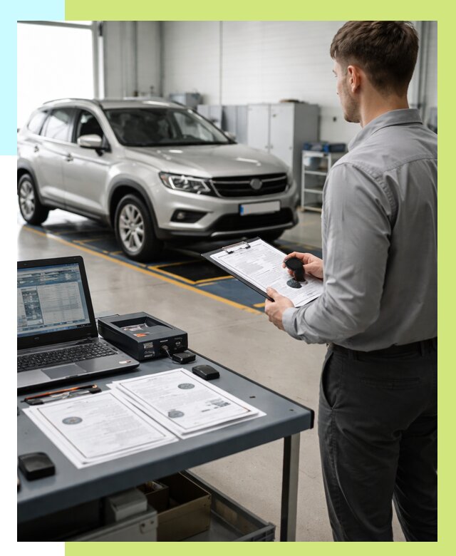 Сертификация транспортных средств в Кунгуре от 12307 р. | Алешин-Кнг