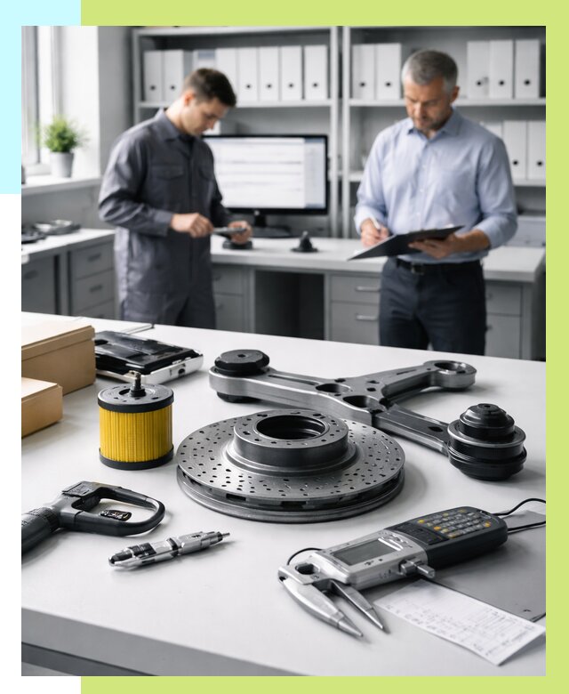 Сертификация автозапчастей в Кунгуре от 25640 р. | Алешин-Кнг