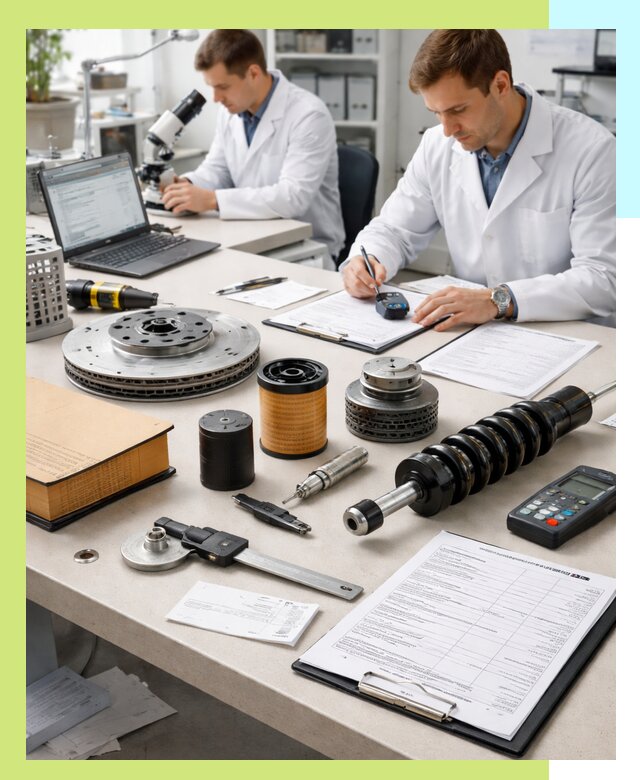 Сертификация автозапчастей и комплектующих в Кунгуре по ГОСТ