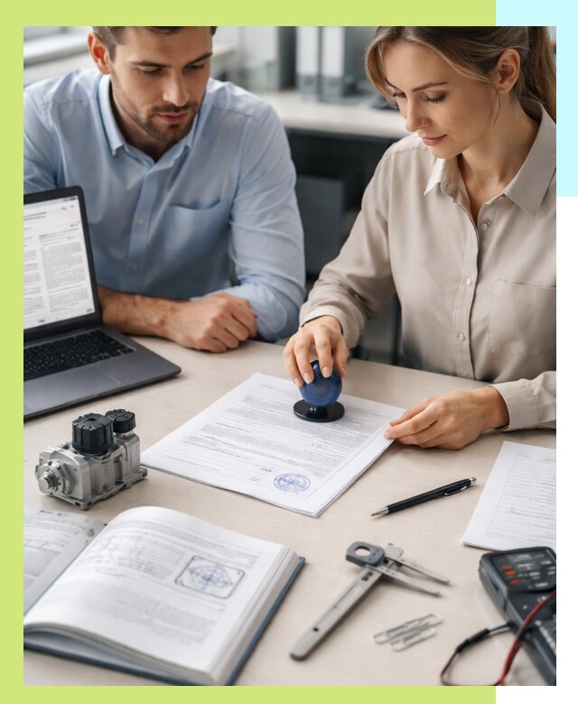 Выдача паспорта изделия и техническая экспертиза продукции в Кунгуре