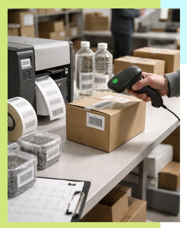 Штрихкодирование продукции и маркировка для продажи в Кунгуре