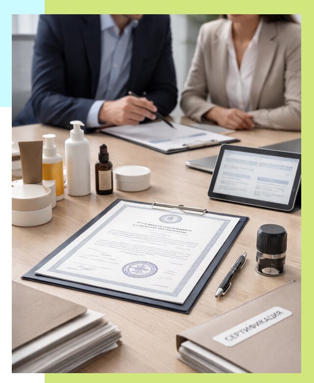 Сертификат на товар в Кунгуре от 7692 р. быстро | Алешин-Кнг