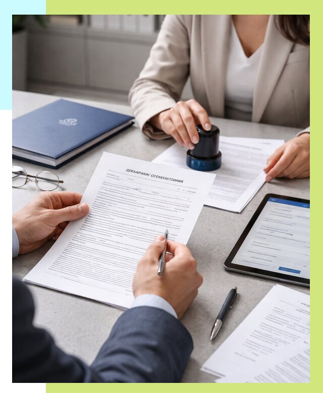 Декларация ГОСТ Р в Кунгуре от 8718 р оформить в Алешин-Кнг