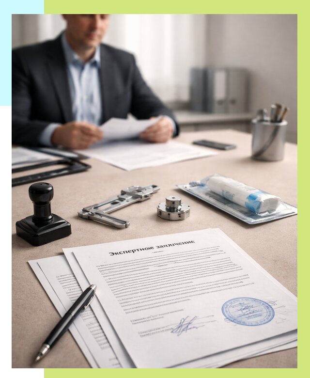 Экспертное заключение на продукцию в Кунгуре от 8718 р. | Алешин-Кнг