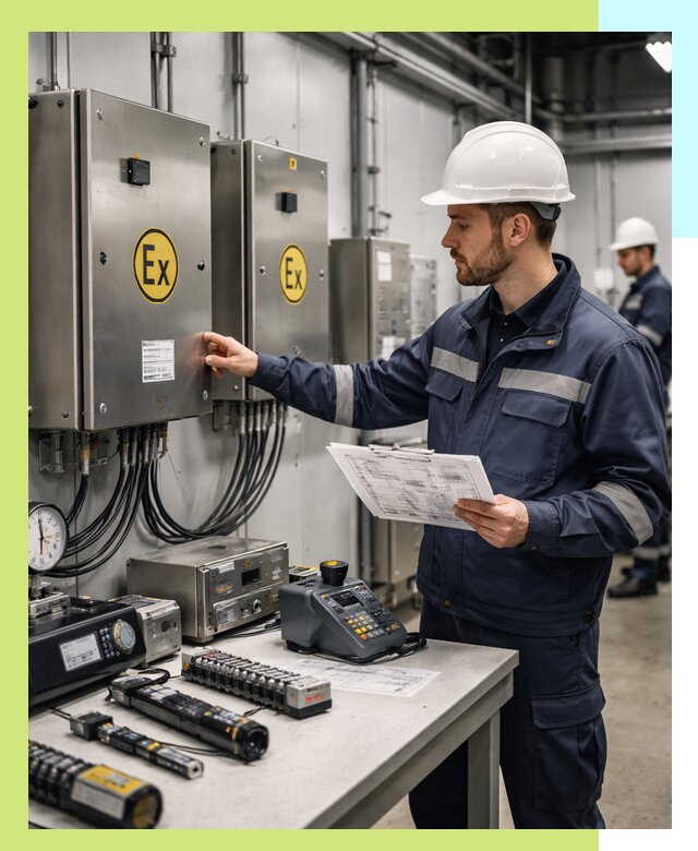 Сертификат взрывозащиты промышленного оборудования в Кунгуре