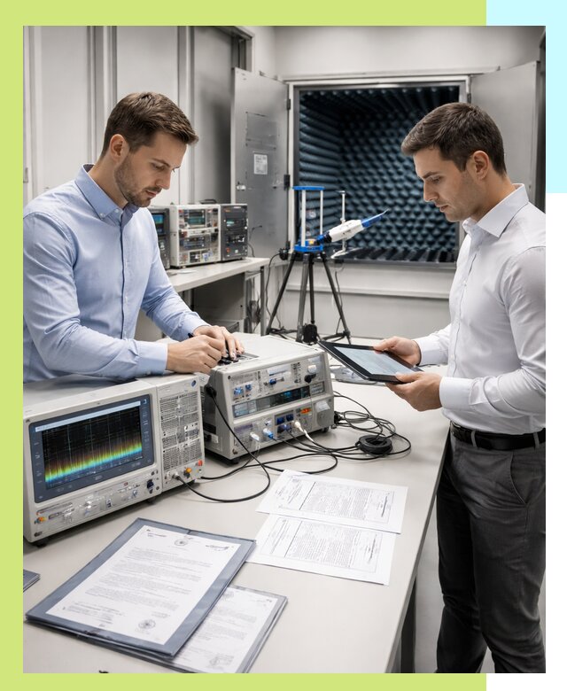 Оформление и выдача сертификата ЭМС для продукции в Кунгуре