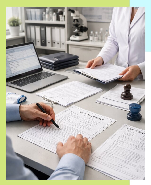 Оформление сертификата GMP в Кунгуре для фармпроизводства