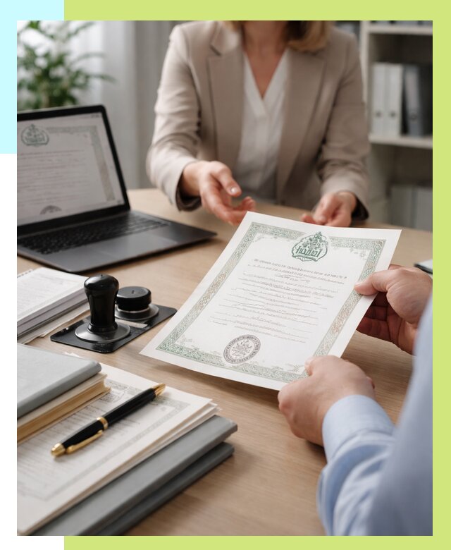 Халяль сертификат в Кунгуре, получить от 15384 р. | Алешин-Кнг