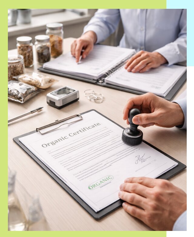 Получение органик сертификата для продукции в Кунгуре