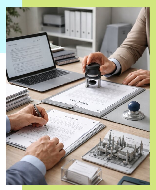 Сертификат ISO 29001 в Кунгуре под ключ от 76920 р. | Алешин-Кнг