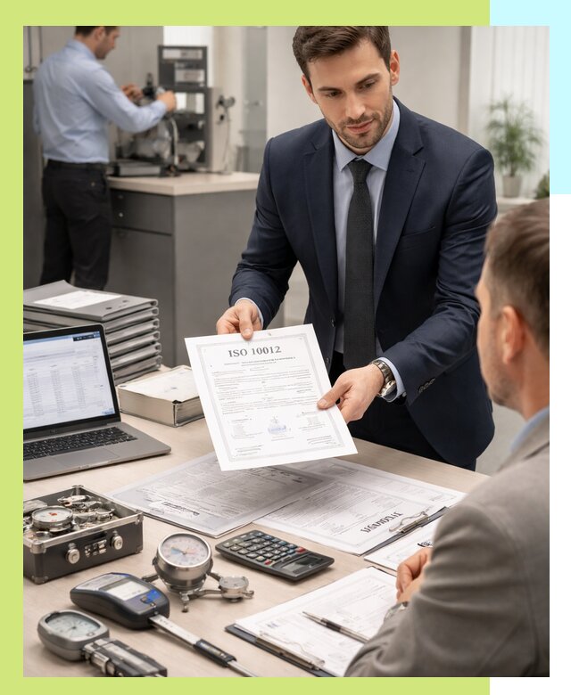 Выдача сертификата ISO 10012 по требованиям метрологии в Кунгуре