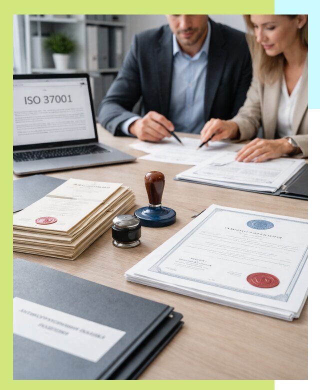 Получение сертификата ISO 37001 по системе борьбы с коррупцией в Кунгуре